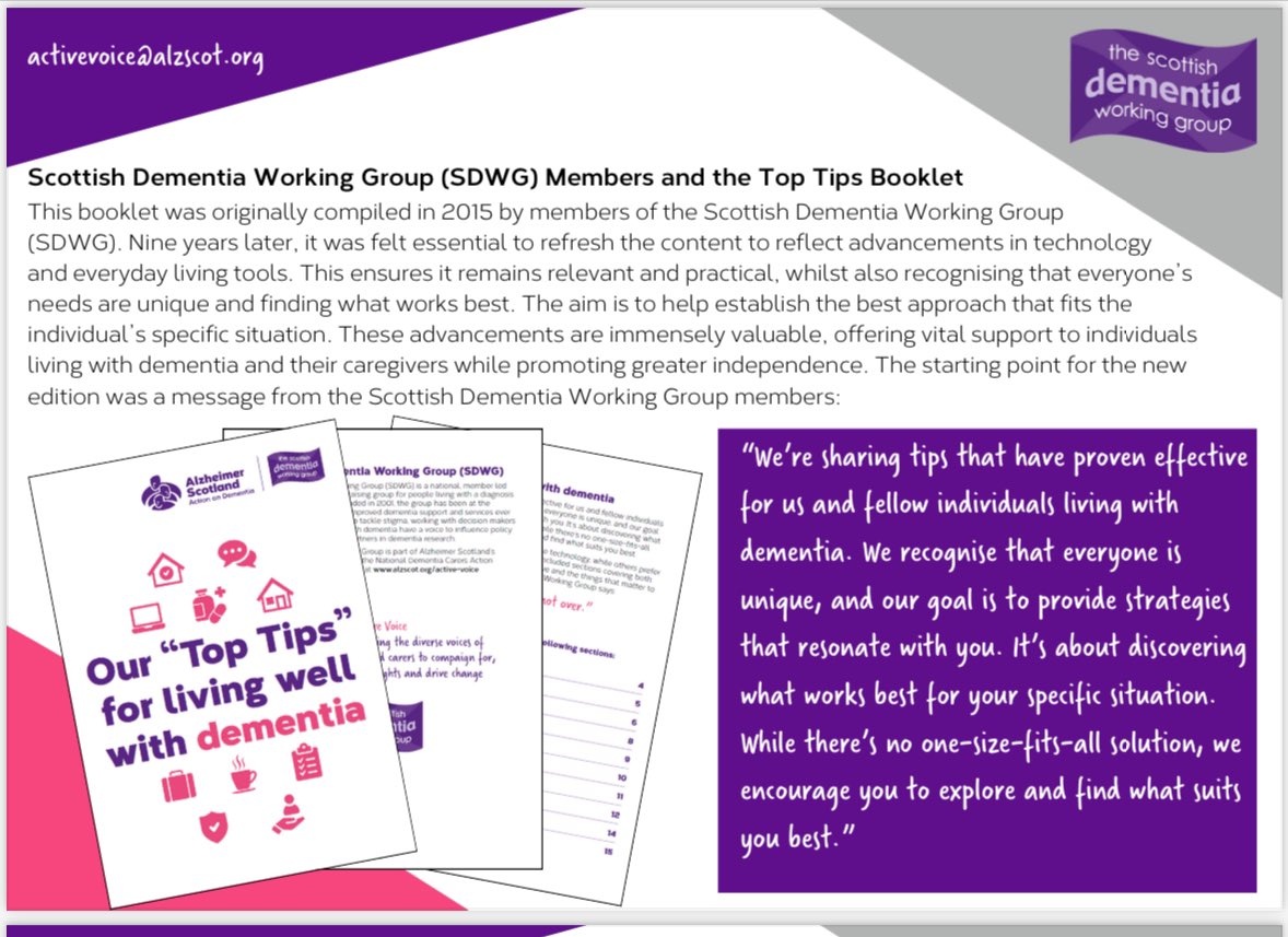 SDWG (@s_d_w_g) on Twitter photo Read our latest Flash Report sharing the work we did as part of a short life working group reviewing and refreshing our Top Tips booklet with <a href="/FranHamilton_OT/">Fran Hamilton</a> and <a href="/elaineahpmh/">Prof Elaine Hunter</a> 👇
bit.ly/4iTyW1k Read our latest Flash Report sharing the work we did as part of a short life working group reviewing and refreshing our Top Tips booklet with <a href="/FranHamilton_OT/">Fran Hamilton</a> and <a href="/elaineahpmh/">Prof Elaine Hunter</a> 👇
bit.ly/4iTyW1k