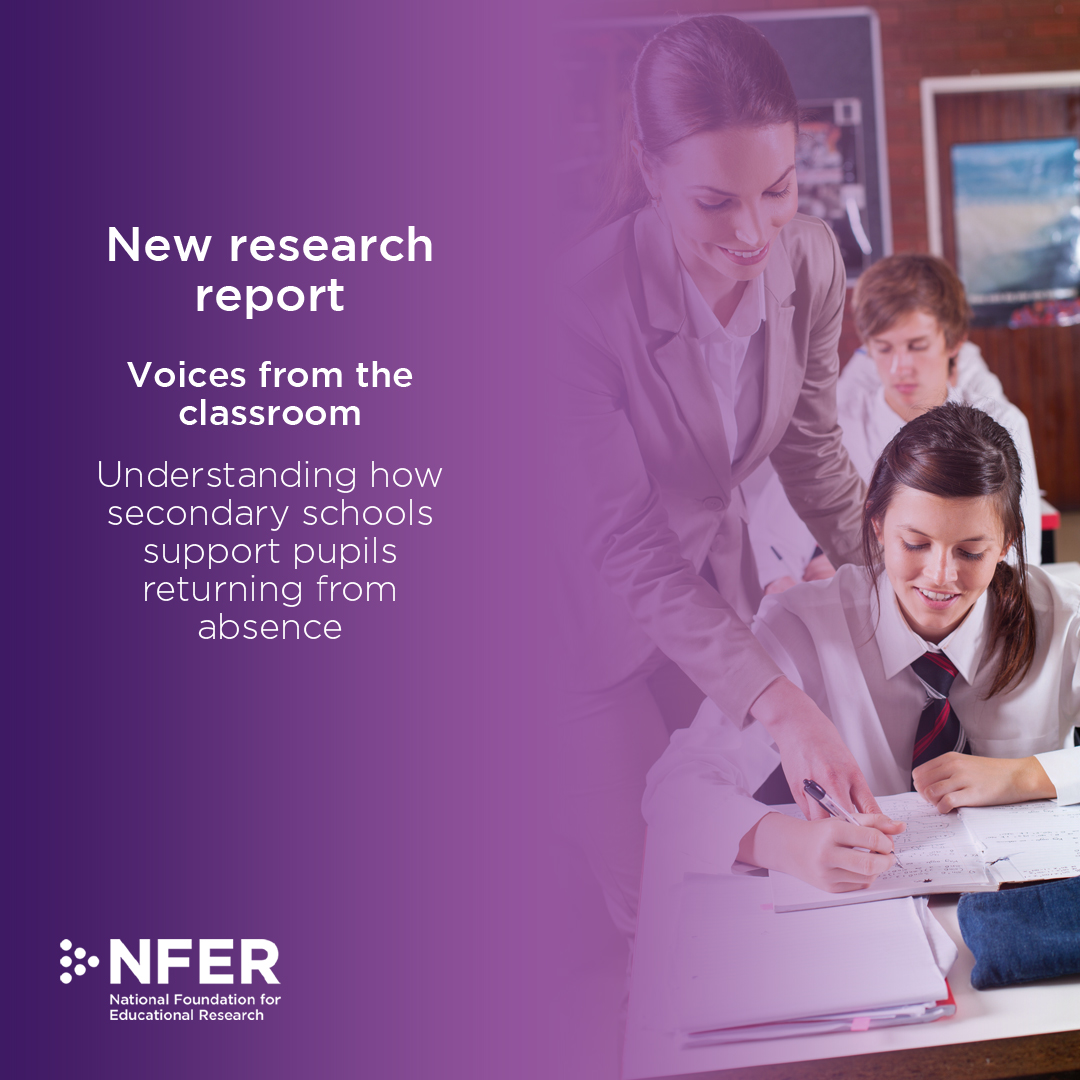 🆕 - Research suggests that schools should prioritise supportive, individualised approaches to tackling student absence.

🟣 Full story - bit.ly/4iPvEN6
🟣 Key findings - bit.ly/4c69JP2
🟣 PDF report - bit.ly/4j8ynkr