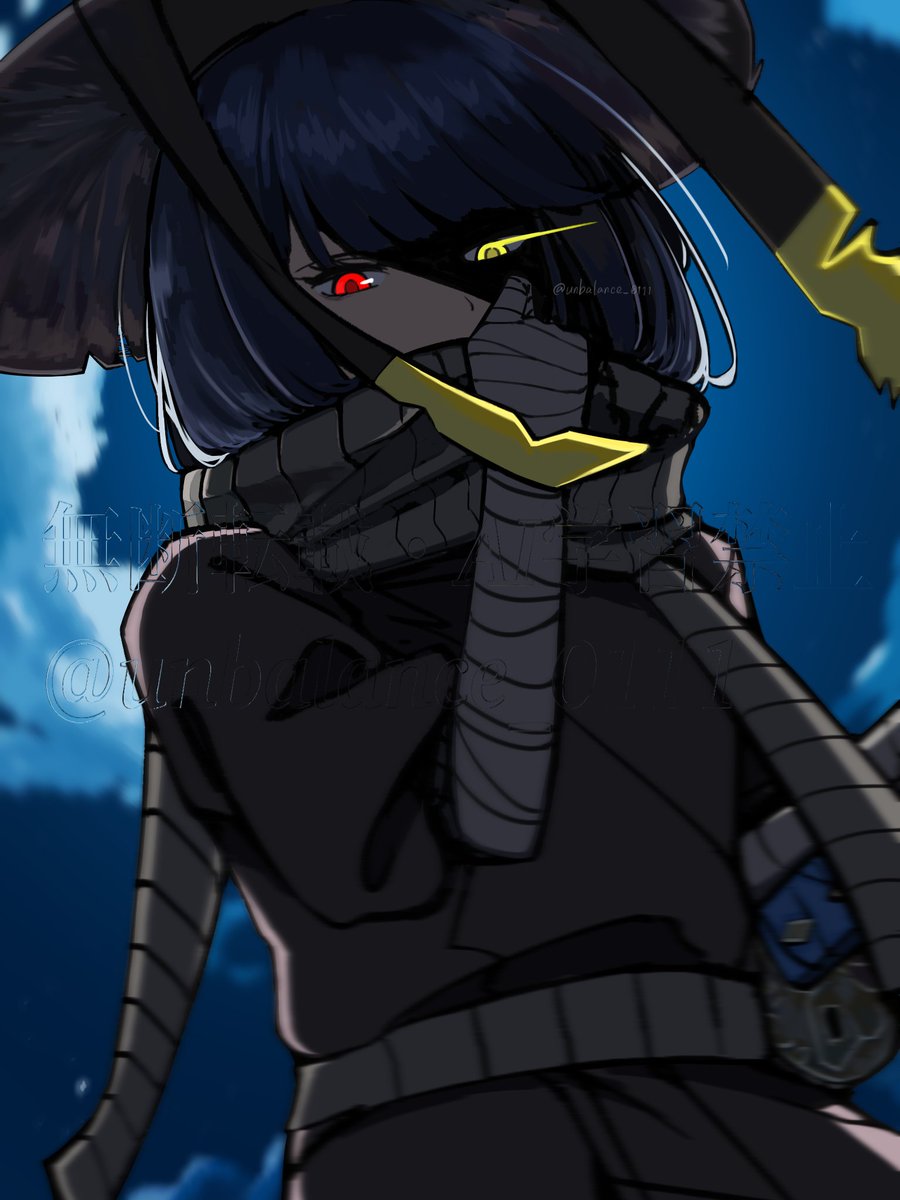 unbalance_0111's tweet image. 黒獣  兎/良秀
#LimbusCompany #Limbus_Company