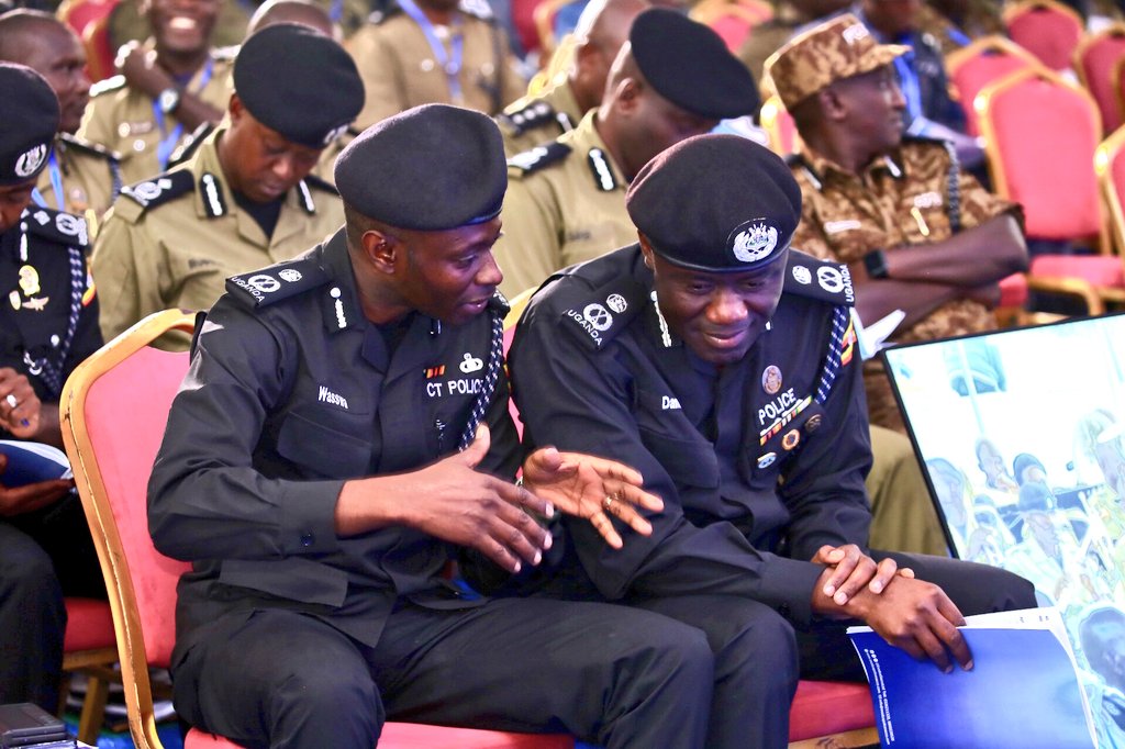 Uganda Police Force (@policeug) on Twitter photo Now on: The Uganda Police Exodus Sacco 12th Annual General Meeting at Police Headquarters in Naguru, under the theme "Strengthening Bonds, Amplifying Impact."
This event brings together members of the <a href="/Exodussaccoltd/">Uganda Police Exodus Sacco Ltd</a> to share ideas so as to steer it forward.
The Inspector Now on: The Uganda Police Exodus Sacco 12th Annual General Meeting at Police Headquarters in Naguru, under the theme "Strengthening Bonds, Amplifying Impact."
This event brings together members of the <a href="/Exodussaccoltd/">Uganda Police Exodus Sacco Ltd</a> to share ideas so as to steer it forward.
The Inspector