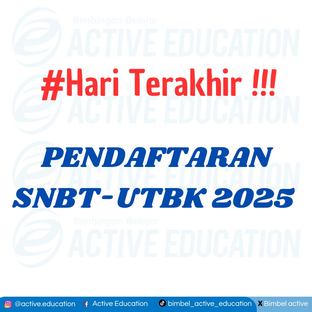 bimbel_active's tweet photo. #activeeducation #sekdin #ponorogo #utbk2025 #snbt2025 #tps #snbp2025 https://t.co/C2pQ6kPRVT