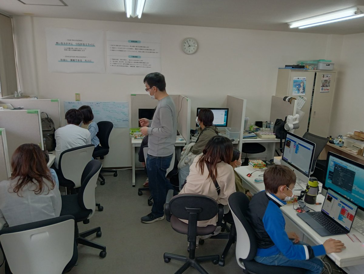 codience3's tweet photo. こどもまちゼミ２日目でした！
#川越まちゼミ https://t.co/g0Ui3M10p3