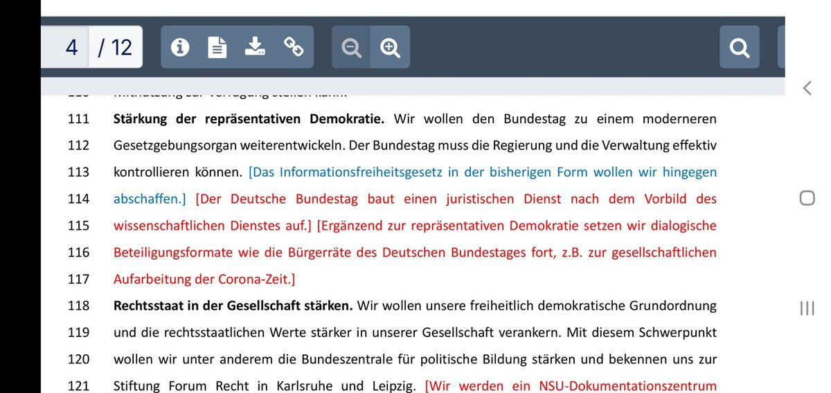 Wenn man denkt, schlimmer geht es nicht, kommt der nächste Hammer: <a href="/cducsubt/">CDU·CSU</a> wollen offenbar das #Informationsfreiheitsgesetz abschaffen, eine zentrale Säule der Demokratie. Eine Kontrolle des Staates durch Bürger und Journalisten wäre kaum noch möglich.
fragdenstaat.de/artikel/exklus…