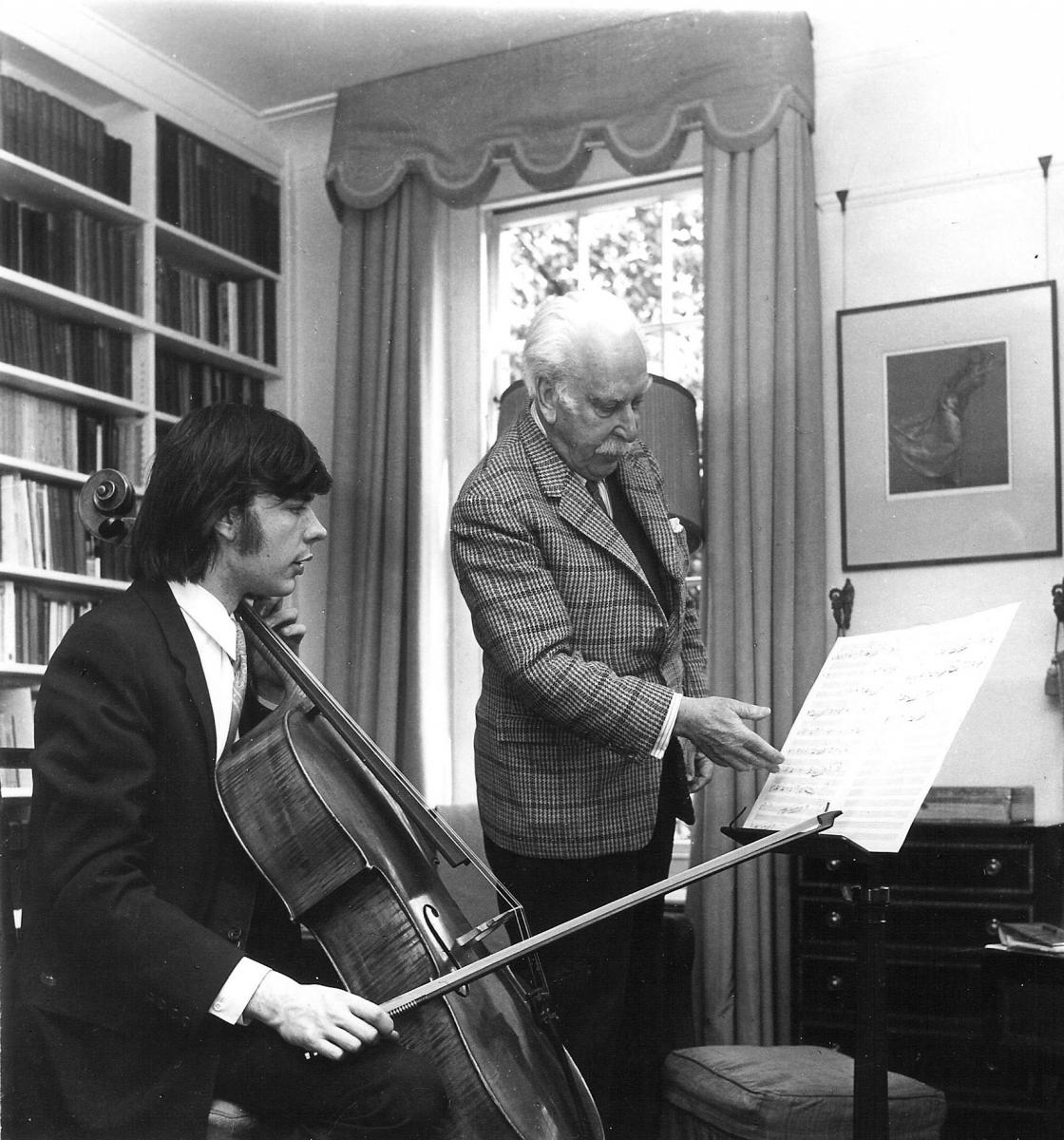 JLloydWebber's tweet image. I find it hard to believe my mentor Sir Arthur Bliss died FIFTY years ago today. No one else helped me more and I will always be grateful for the immense kindness, generosity and encouragement he gave to a student just starting out on his career. @ArthurBlissSoc @theblisstrust