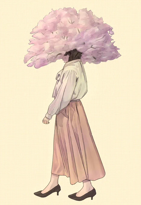 #さくらの日 #異形頭 #objecthead