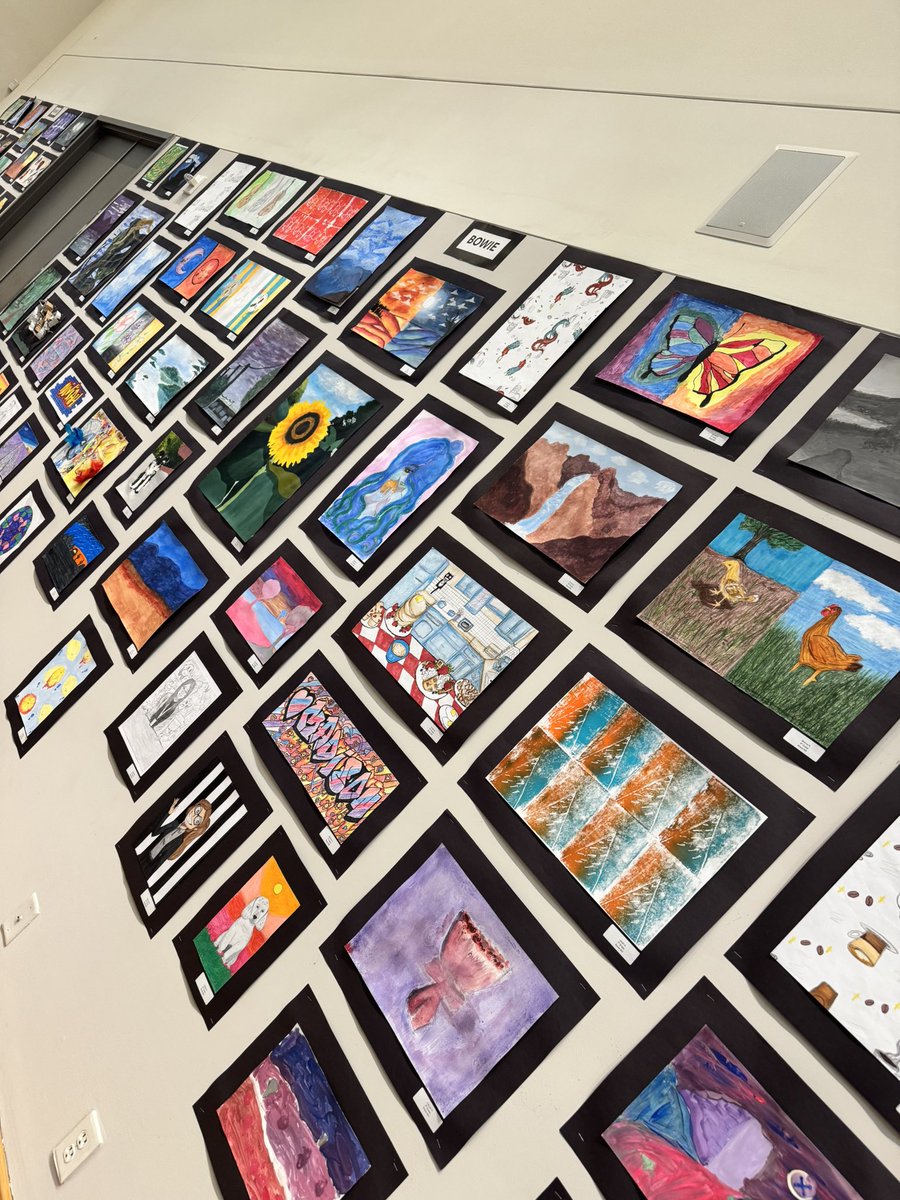 So proud of our talented <a href="/IrvingBowie_MS/">Bowie Middle School</a> artists and their incredible work under the guidance of the amazing Ms. Torres! Catch their creativity on display at the 2025 IISD Spring Art Exhibit at the <a href="/IrvingArts/">Irving Arts Center</a> . Come support our Cubs!