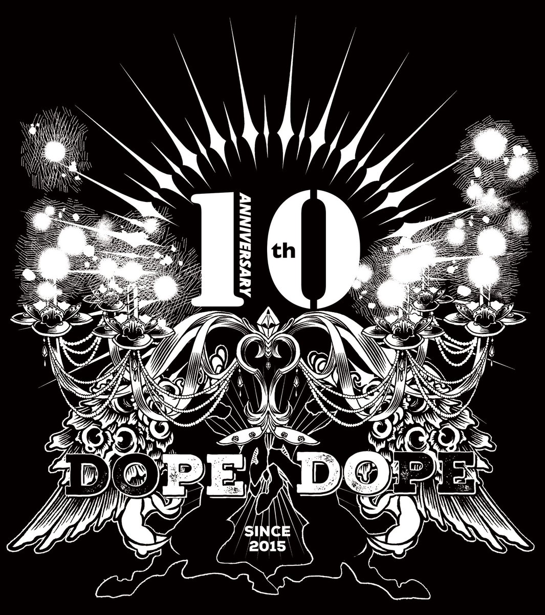 「結成10年記念日」の本日は！

dopeフルメンバーによる
ツイキャスLive配信！！

開始時刻【21:30〜配信開始】
※当アカウントから配信
※状況により変更の可能性もございます

あとにも先にも今日しかないこの記念日をぜひ一緒に楽しんでください。

#dope10th