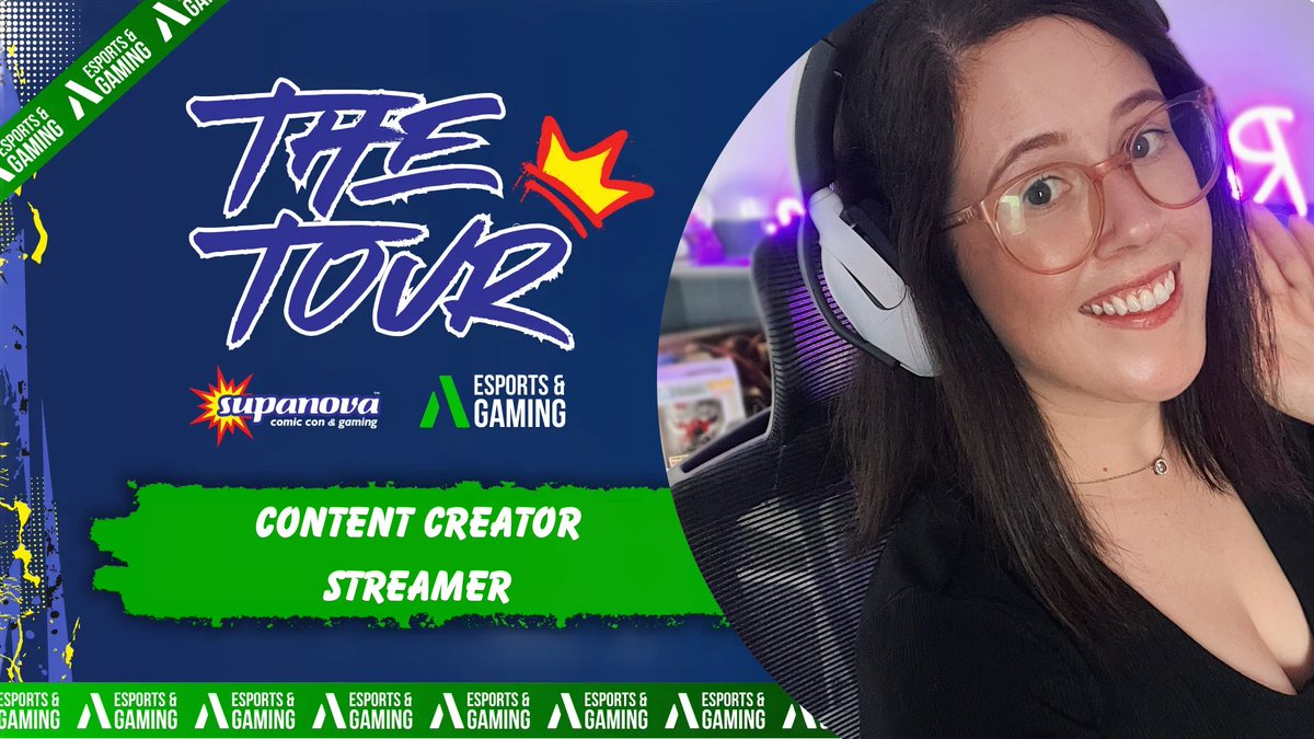 RogueSultana (@rogue_sultana) on Twitter photo I am excited to be heading to <a href="/SupanovaExpo/">Supanova Comic Con & Gaming 💥</a> Melbourne this weekend as a Content Creator and Panellist!
Who will I be seeing? 👾
#ad <a href="/OzEsportsGaming/">AUS Esports & Gaming</a> #thetour #thetourmelbourne #thetourpanel #ausesports I am excited to be heading to <a href="/SupanovaExpo/">Supanova Comic Con & Gaming 💥</a> Melbourne this weekend as a Content Creator and Panellist!
Who will I be seeing? 👾
#ad <a href="/OzEsportsGaming/">AUS Esports & Gaming</a> #thetour #thetourmelbourne #thetourpanel #ausesports
