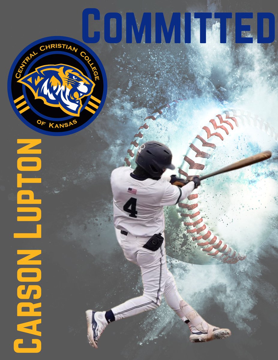It's with great excitement, that I announce my commitment to Central Christian College. Thank you to my savior Jesus Christ, through my belief in him, all is possible. Thank you to my family, your love is unmatched. To my coaches &amp; teammates thank you. #4Mom💖.