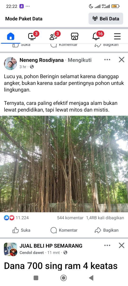 duh. terakhir liat postingannya yang ini. lekas kembali, mbak neneng. lekas mencerahkan sesama