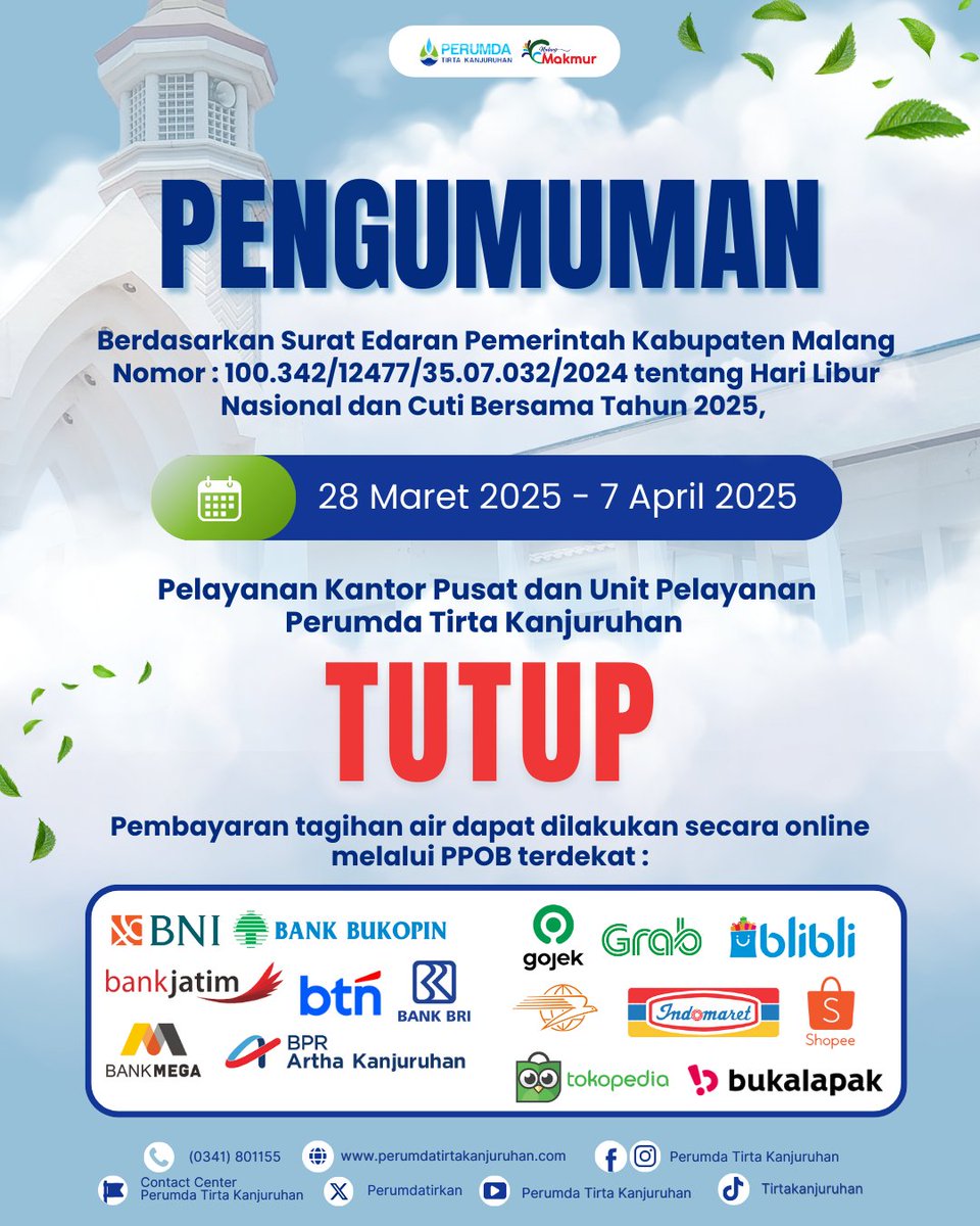 PERUMDA Tirta Kanjuruhan tweet media