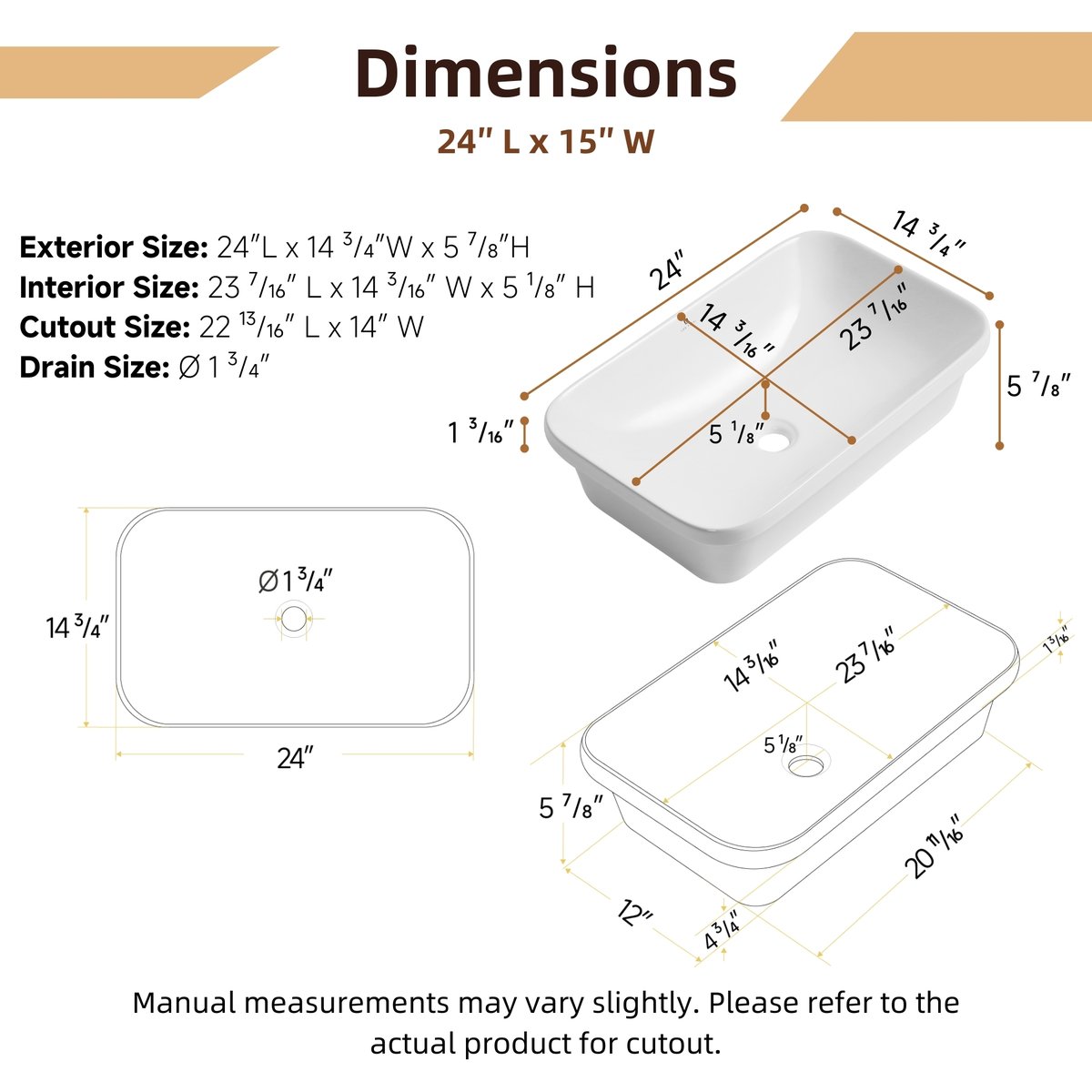 LosFlexi's tweet image. Why did the countertop blush? 😊
Because the Los Flexi 24" drop-in sink fits perfectly—clean, stylish, and seamless. Bathroom elegance done right!✨

#DropInSink #BathroomGoals #washbasindesign #LosFlexiBath #LosFlexi