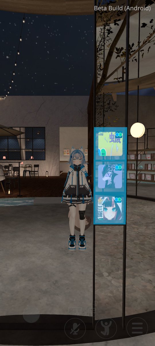 Vignette0706's tweet image. スマホで行ってきて確かめてみた
アバター変更ボタンは押せたけど「メモリが不足しているため一部の昨日が制限されています」と表示されて変更できなかった