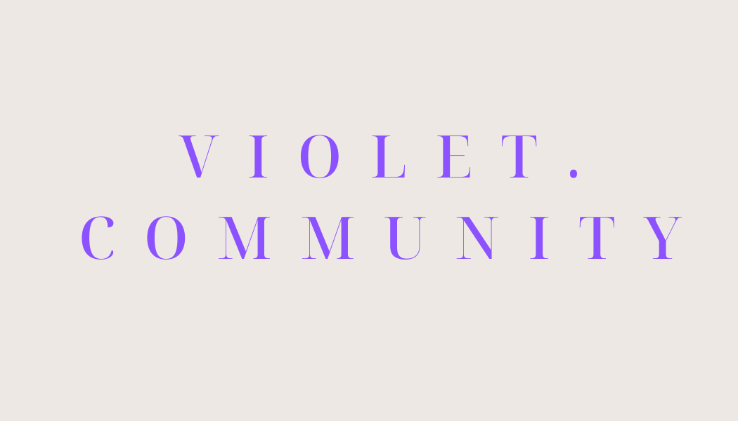 // violet institute // is now open to all // join at the url contained in the image //