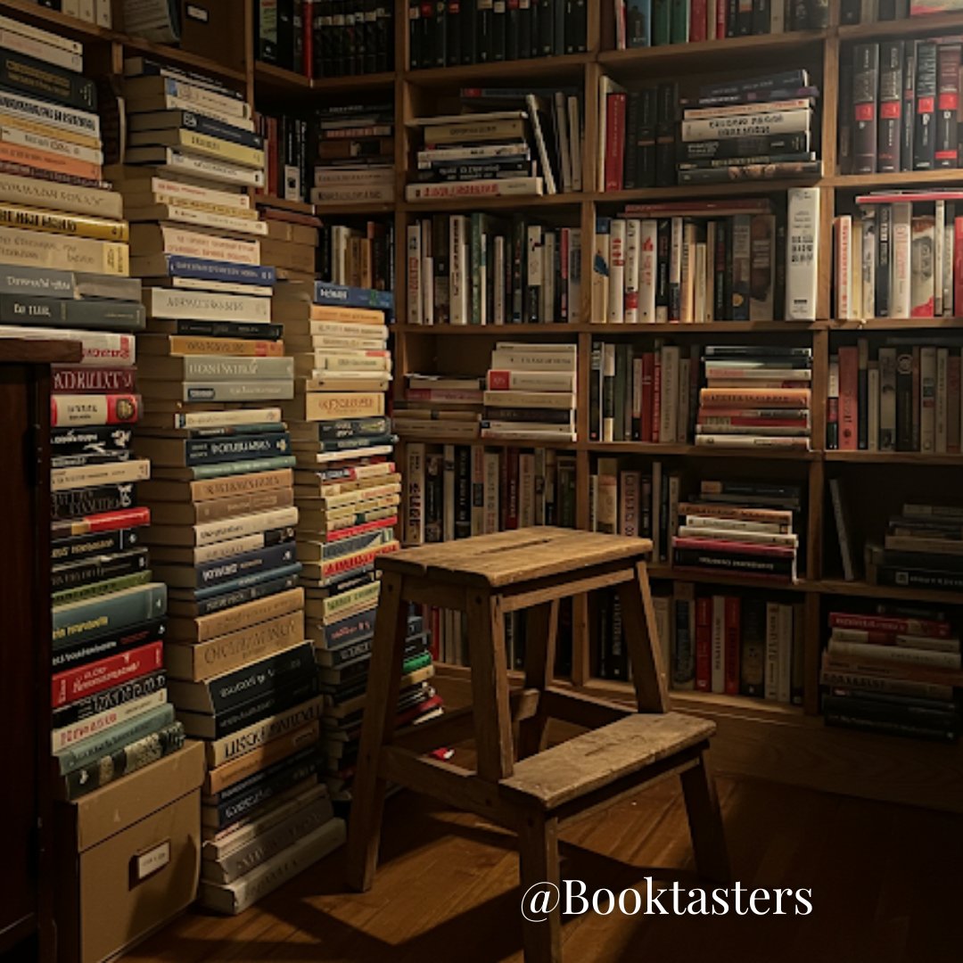 BookTasters's tweet photo. Who needs furniture when you have books? 😌📚 https://t.co/AtNhsxEScj