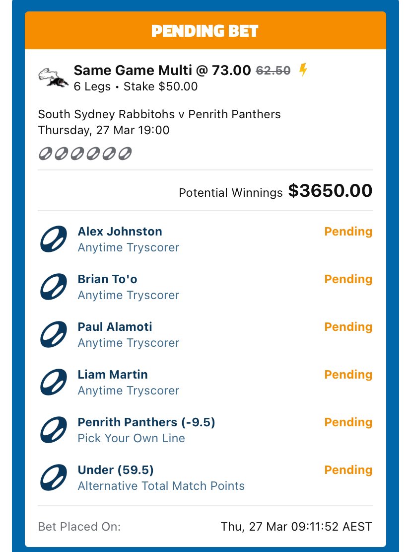 If you want something risky leshgooo #nrl