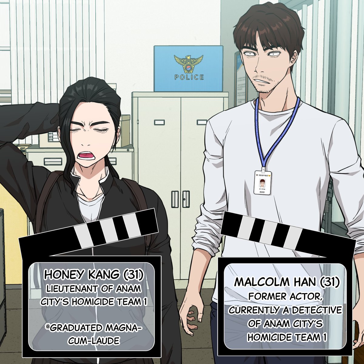 Lalatoon_EN's tweet photo. Want some workplace comedy? Check these out!

1. Office Grievances - She thought finding a job would be MUCH harder... (https://t.co/IMq0N4afNm)
2. Mr Kang - A loser at the office gets a makeover?! (https://t.co/gzW24tJtMx)
3. Malcom, The Superstar detective - From celebrity to...cop?! (https://t.co/cdo5NXFW0Z)
#comedy #webtoon