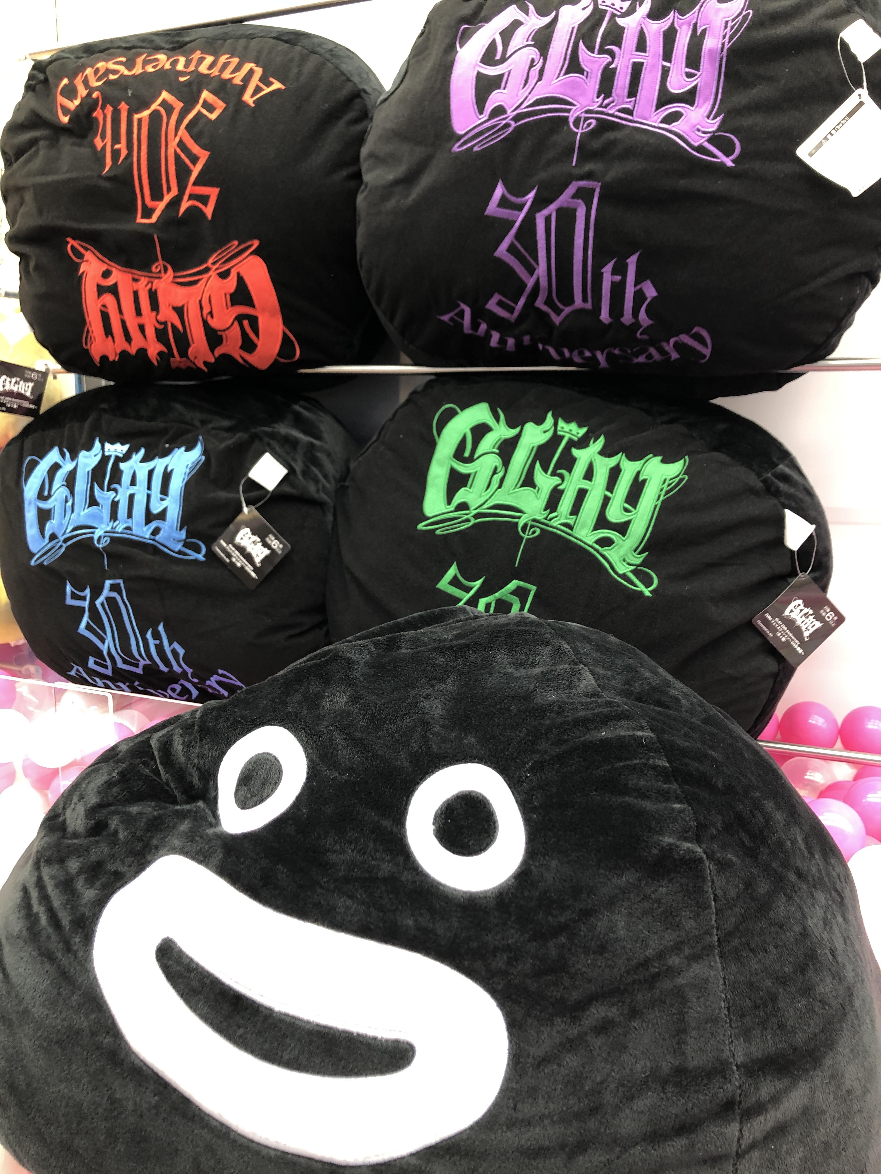 glay gigo限定 フェイスクッション 全種セット コンテンツ対象店舗一覧｜GENDAGiGO