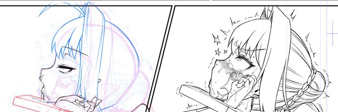 ああ～減っていく……っていうビフォアフやりたかったから描いてるんですよ、わかりますか 