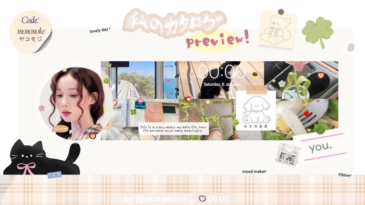 Help repost this tweet >___0 🛋️⭐ thankyou!

Hallo ... 👀 Aku bawa rs layout winter, ningning dan rei かわいいですね〜！ 🍏👀 Yang mau boleh take via dm, don't forget to mention after dm ya, avail retext yapp! #zonauang 🥕