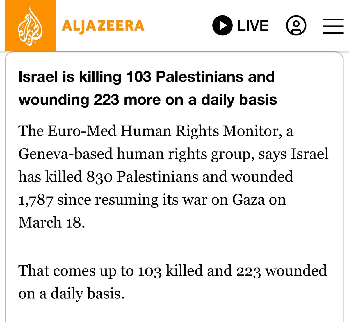 Palestinians are so dehumanized that Israel can kill dozens every day and it’s barely even news in the West.