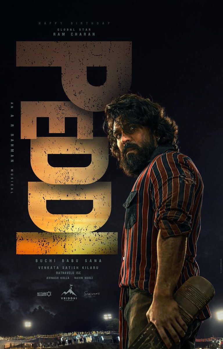 RcVarkol's tweet photo. This is Going to be a Path Breaking Film
RAW &amp; MASSIVE 🔥🔥🔥🔥🔥🔥🔥🔥
All The Best Dearest Charan Babu &amp; Buchi Anna 😊😊 

" #Peddi Gadu Sixxxuu Kottesaduuuu " 

#RamCharan  #RC16  #HBDRamCharan https://t.co/W1OGwrNN89