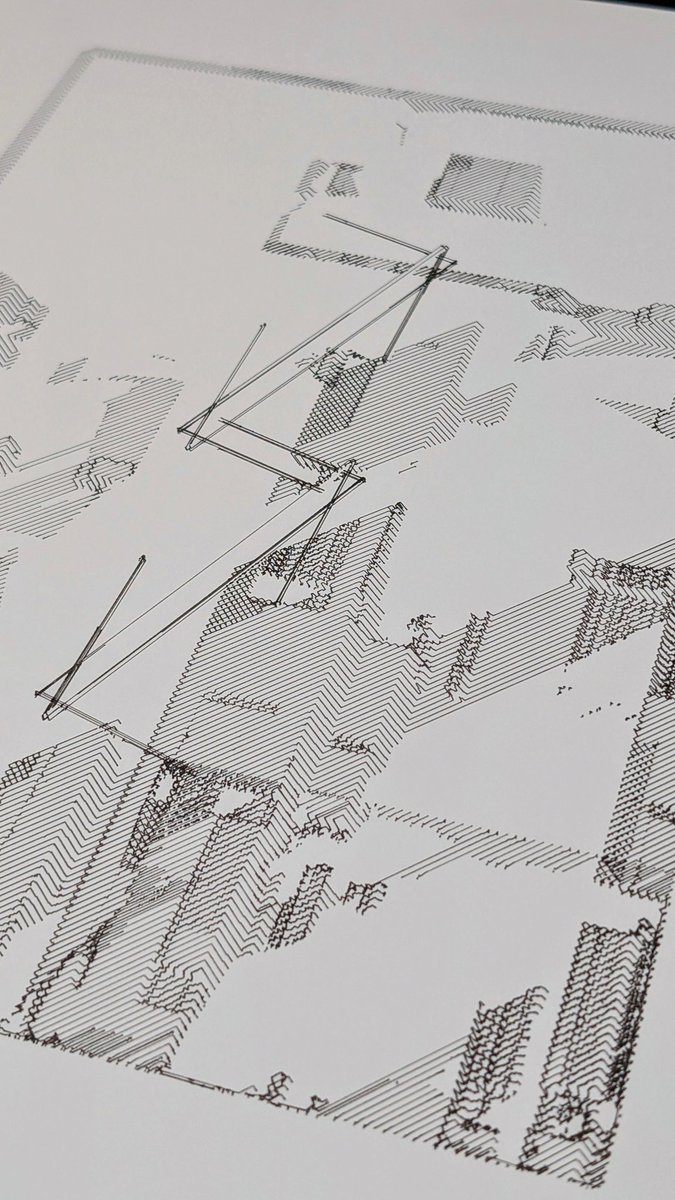 shojironakaoka's tweet image. #penplotter #plottertwitter #processing