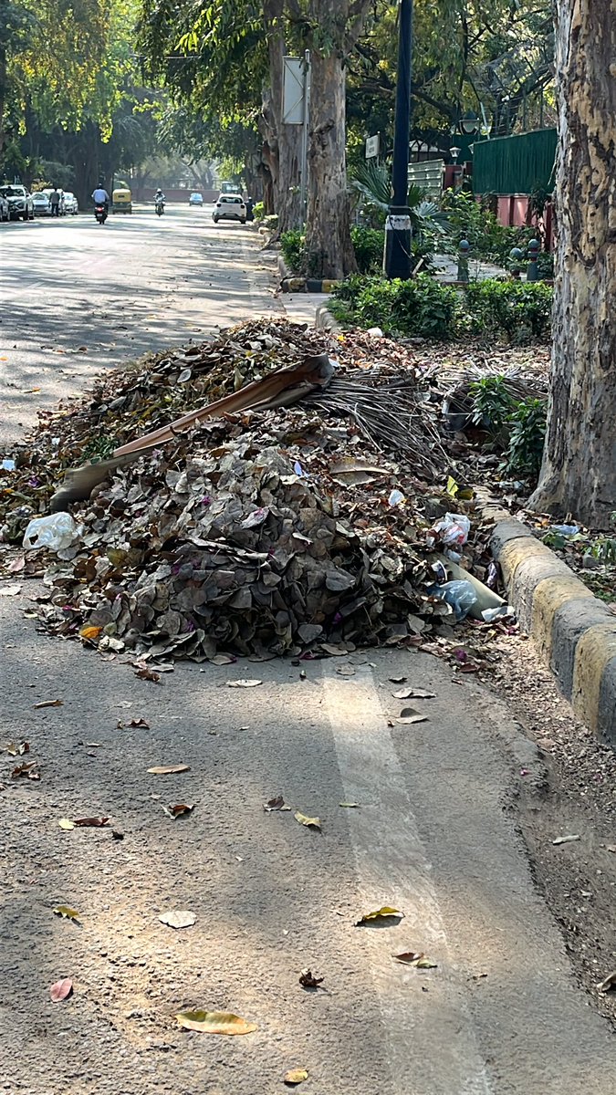 BPerappadan's tweet image. @ndmcscl @RekhaGuptaCM #springindelhi #indianparliament #cleandelhi 300 meters from parliament (on Mahadev Road) Morarji Desai Yoga Centre, near Rajya Sabha TV