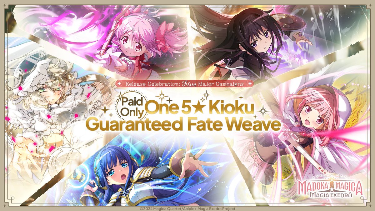 Puella Magi Madoka Magica Magia Exedra tweet media