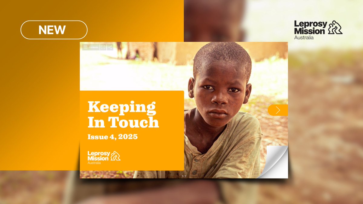 TLMAustralia's tweet image. 🤔 Ever wondered what would happen if your life-saving medication wasn't available? Read how this situation affected a 10-year-old boy with leprosy in the latest edition of your #KeepingInTouch! Issue 4, 2025.

💛 Please enjoy this latest edition at leprosymission.turtl.co/story/keeping-…