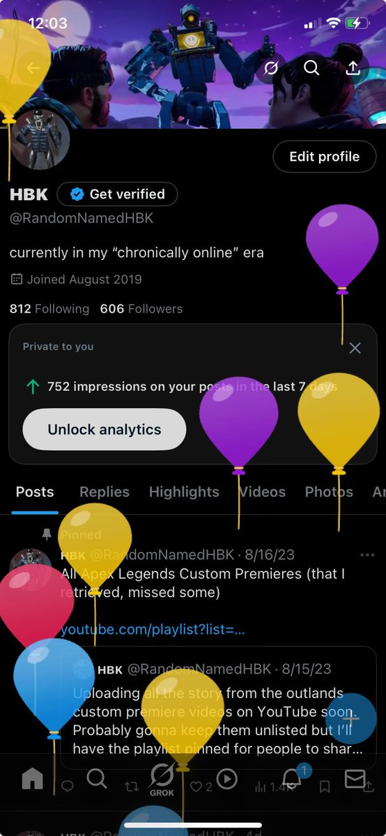 RandomNamedHBK's tweet image. Ooo balloons so shiny