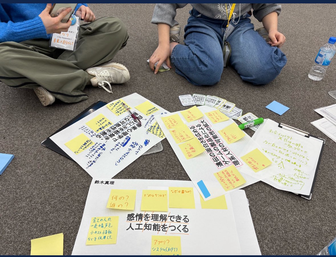 BelltreeTech82's tweet image. #makers_u18 10th,
Day2 問いのワークショップ