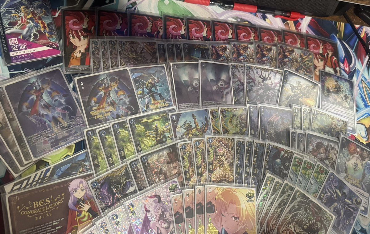 KingofVanguards's tweet photo. Won Vanguard Day… MakeGearChroniclesGreatAgain2025!
#topdecks #topdeck #cardfightvanguard #VGTopDecks https://t.co/g0dTe2RmjJ