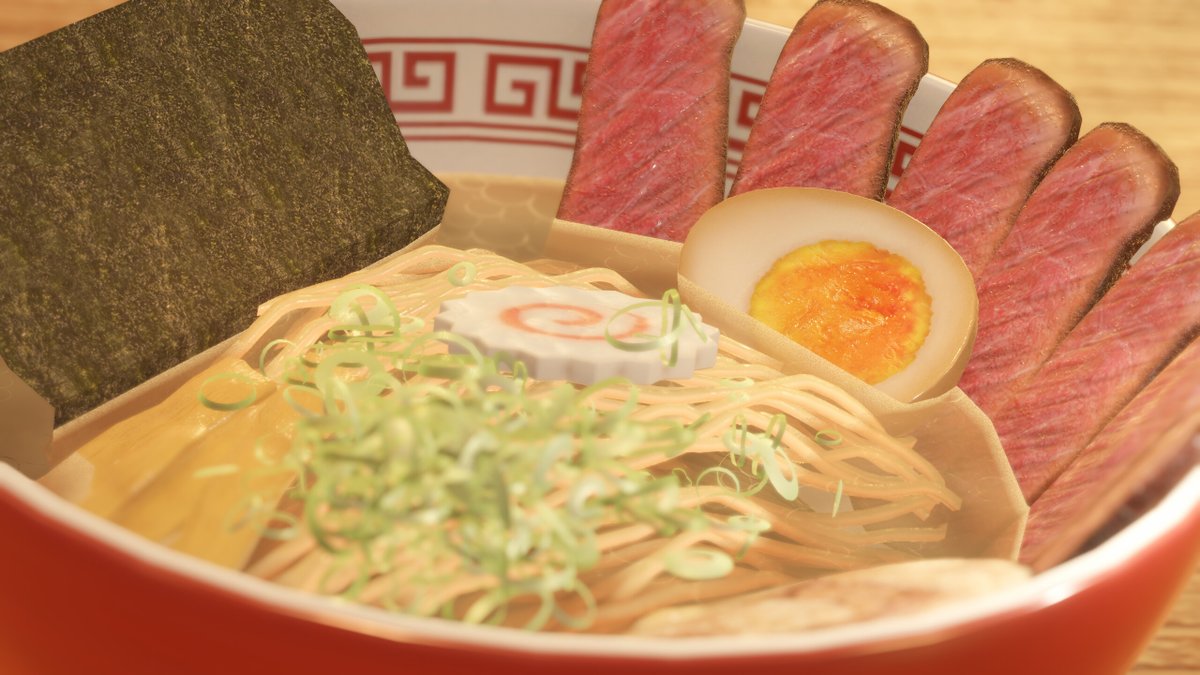 YakinikuSim's tweet photo. 食べ物で遊んではいけません？

否！「らーめんシミュレーター」では心配不要。

スープ（とんこつ、醤油、塩など）、麺の種類（太麺、細麺）、タレ、香油、トッピング、全てを自由に使って、アナタだけの一杯を作ることが出来ます。

ラーメンは、宇宙だ！

STEAMページ：
https://t.co/8nzOXs7vbW https://t.co/UIN14TxvY9