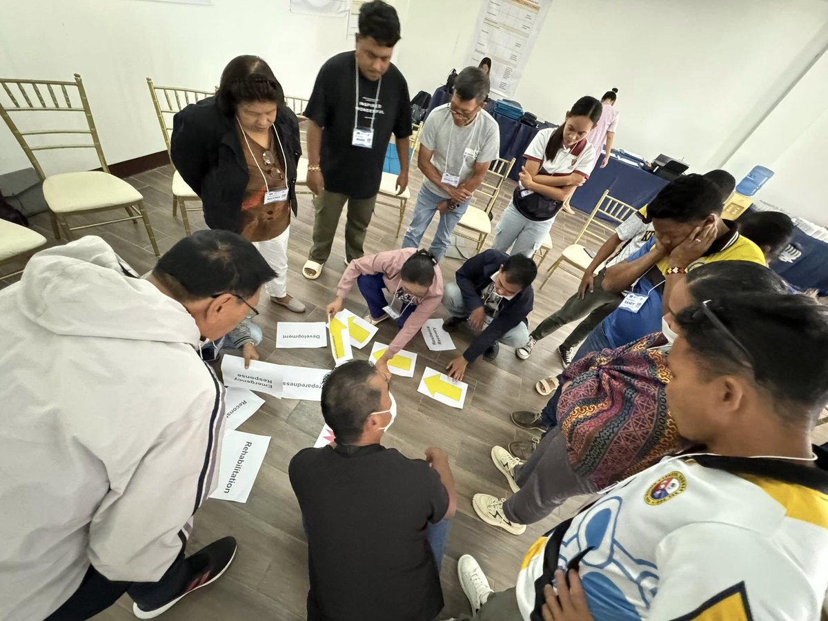 A 3-day Training of Trainers on Community Risk-Informed Planning was held in Butuan City. Organized by OCHA PH &amp; ECOWEB with EU support, it gathered local leaders from 5 provinces &amp; 11 muni/cities to boost disaster preparedness &amp; resilience. #DisasterPreparedness #Mindanao"
