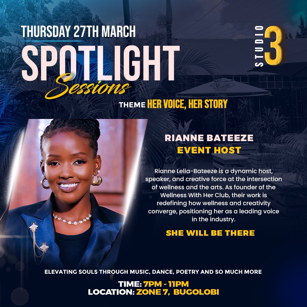 trroystudios's tweet image. What’s a good event without a great MC?

Meet your event host Rianne Bateeze, an eloquent and well-established lady!✨