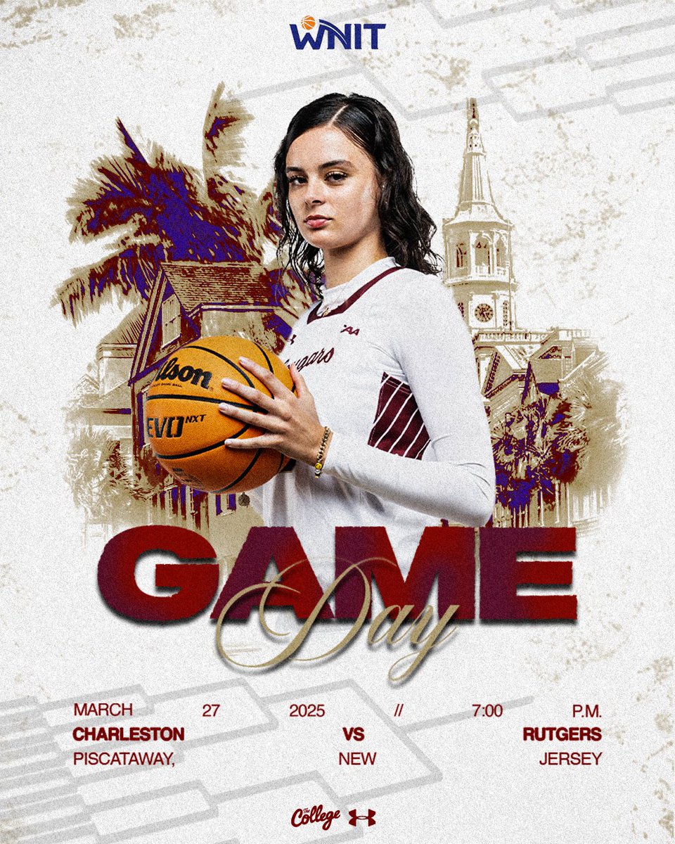 𝐖𝐍𝐈𝐓 𝐓𝐡𝐢𝐫𝐝 𝐑𝐨𝐮𝐧𝐝 🔥

🆚Rutgers
⏰7:00 p.m.
📍Piscataway, N.J.
📺B1G+
📊CofCStats.com

#TheCollege🌴🏀