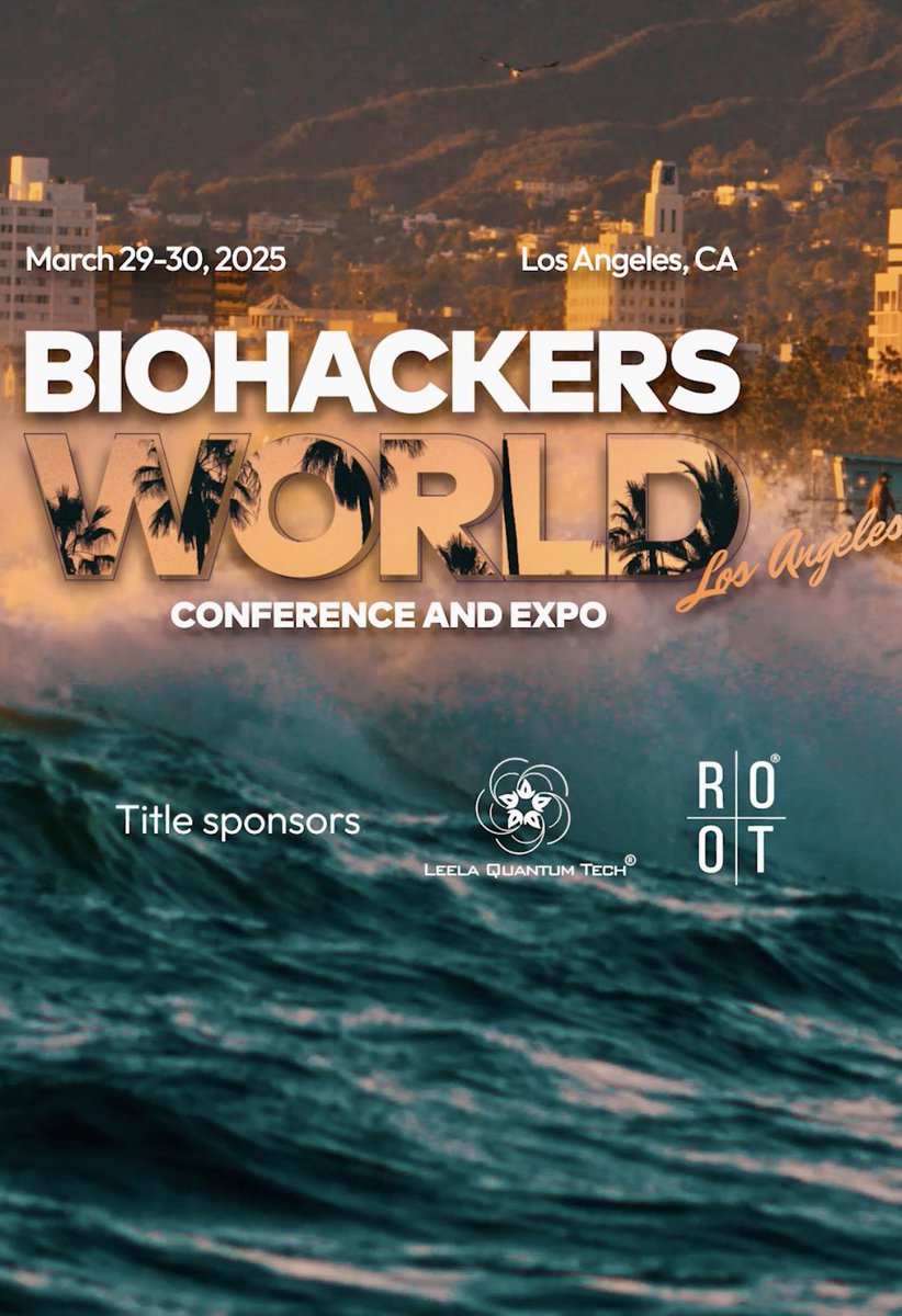 Looking forward to sharing more about the film Longevity Hackers at this weekends #biohackersworld Los Angeles.

biohackers.world