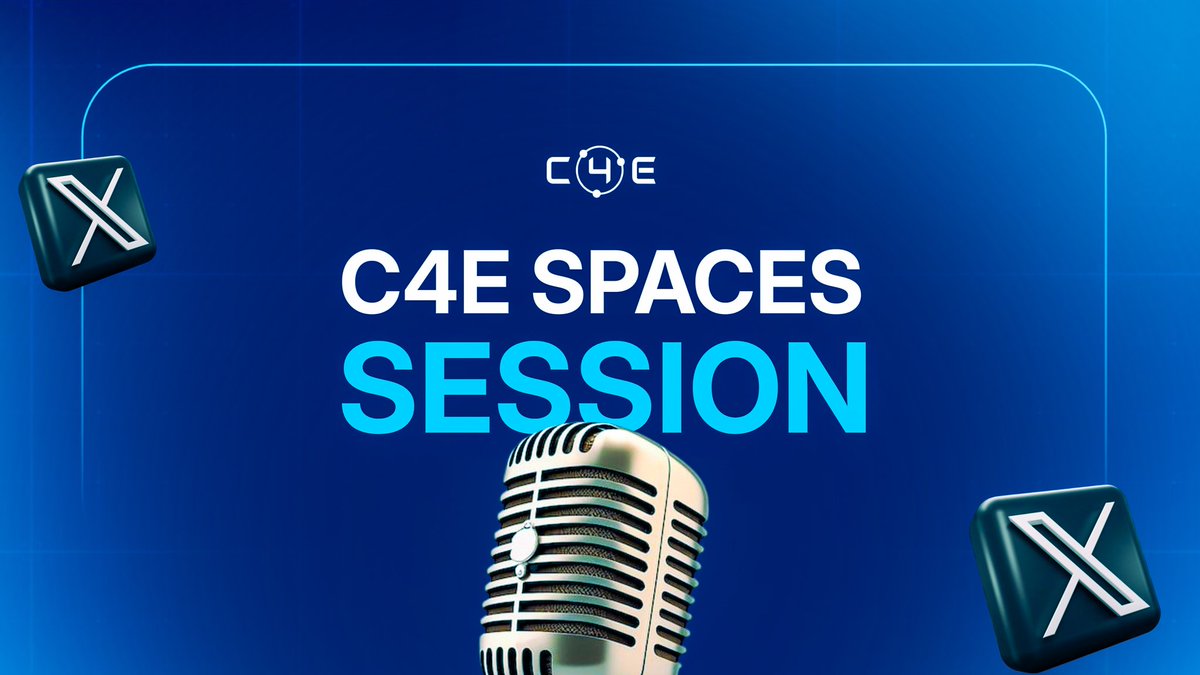 Exciting news! Join <a href="/Chain4Energy/">C4E</a> for an exclusive #C4E Spaces Session this Thursday (March 27) at 11:30 AM UTC! 🎙️

They're diving deep into the Tech of Tomorrow, the Hack of Tomorrow experience, and everything C4E! Don't miss out on insights, discussions, and exciting updates.