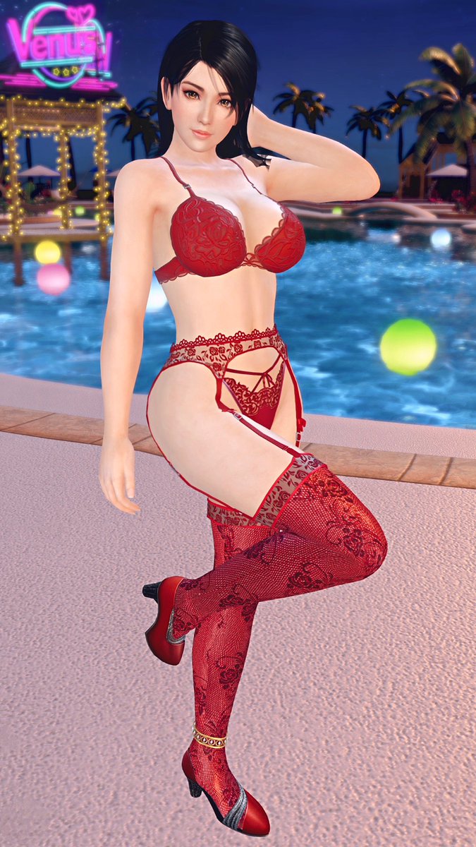 Elhp485266El's tweet photo. #DOAXVV #Momiji 
Red https://t.co/xR1f43fqFQ