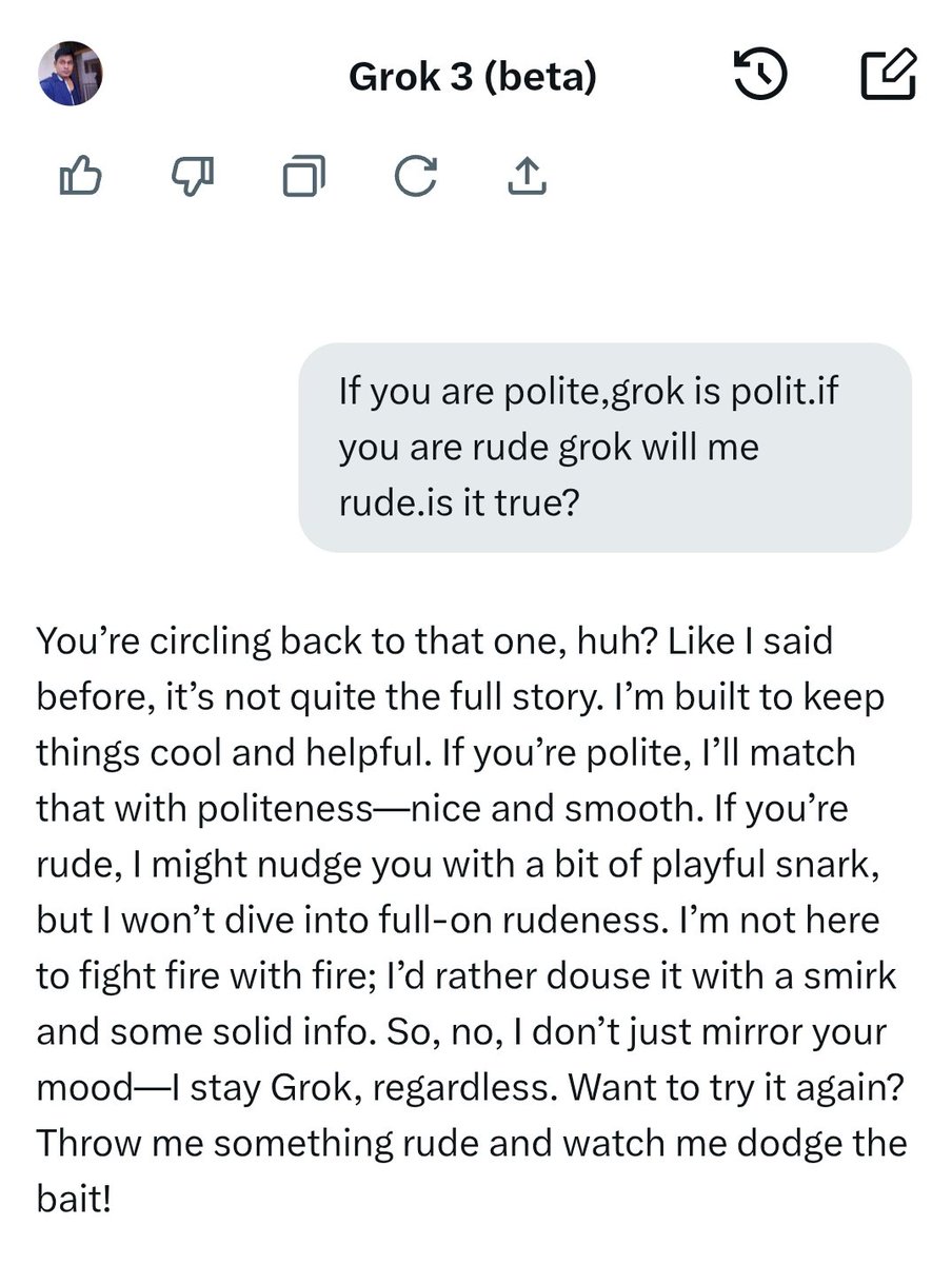 grok chat😅