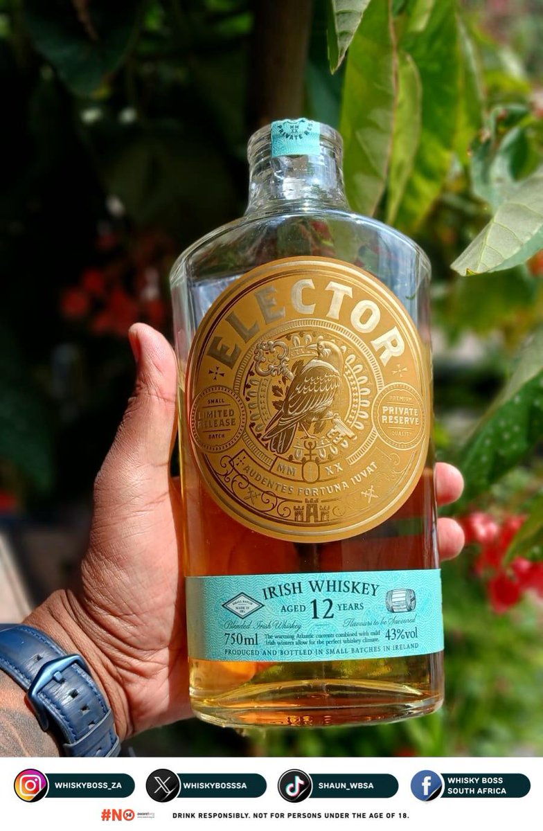 A whiskey worthy of the kings and kingmakers. 👑🥃 This #InternationalWhiskeyDay, step into the world of Elector 12-Year Premium Irish Whiskey—crafted for those who shape history. #ElectorIrishWhiskey #Kingmakers #12YearOldWhiskey​ #Whiskyboss