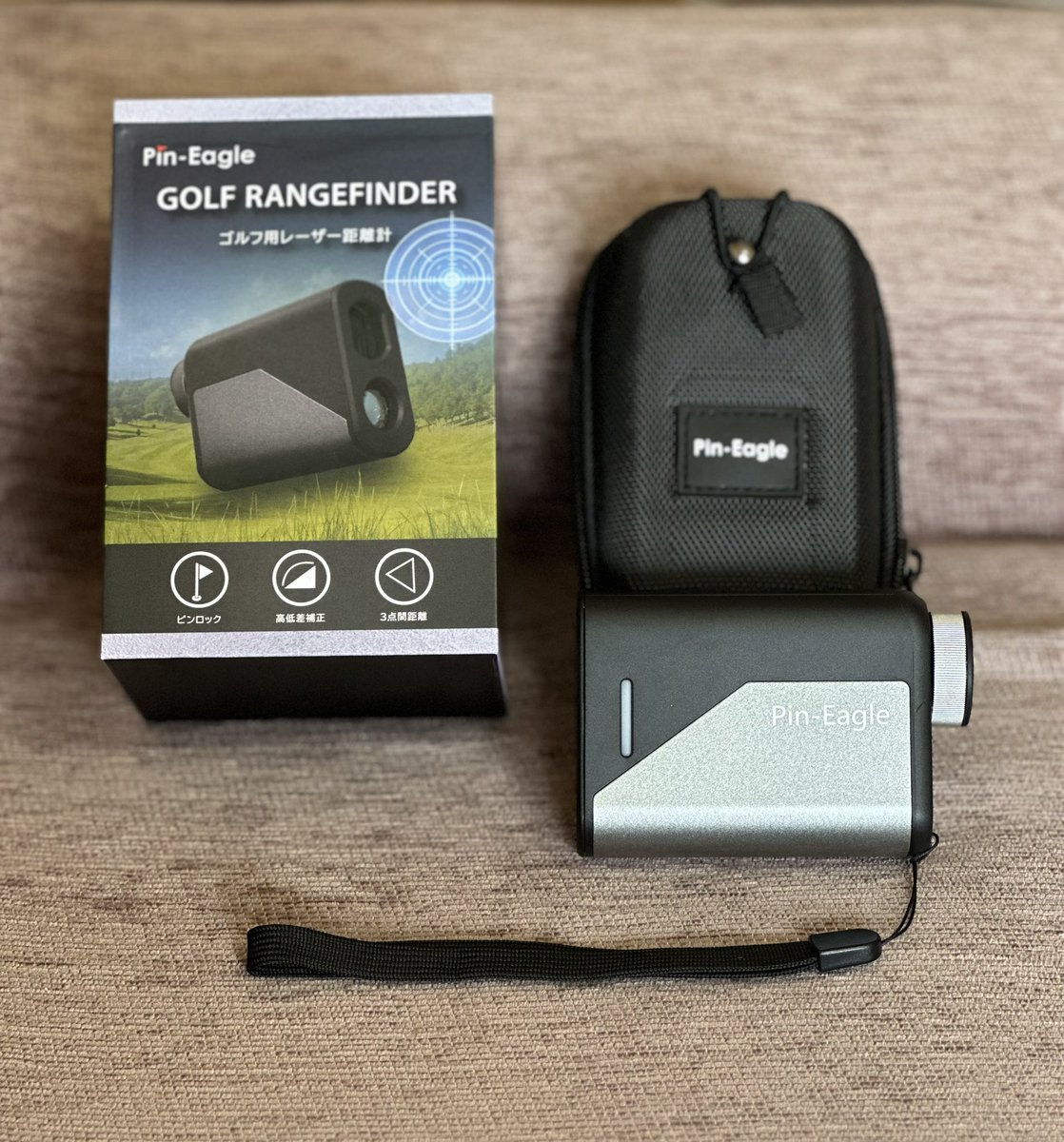 fujiko_golf's tweet photo. 今回、案件でいただいた距離計はこちら

「Pin-Eagleゴルフ用レーザー距離計」

今、下記のポストの条件に該当する方の中から抽選で2名の方に同じものが当たるキャンペーン中です🎁締切は3月30日➡︎使った感想書きたかったのに締切間近なので💦

取り敢えずコンパクトなことは確認済みです✨ #PR https://t.co/5k3WnDKnUb