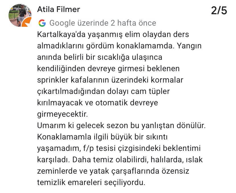 Bursa'da yanan otele 2 hafta önce gelen yorum: Kartalkaya'da yaşanan olaydan ders almamışlar

#uludağ