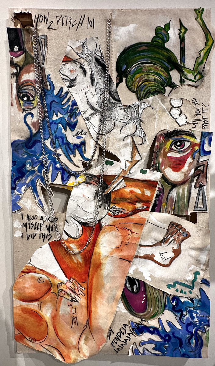 🦑🫐⛓️🕷️
mixed media on canvas
64x38”