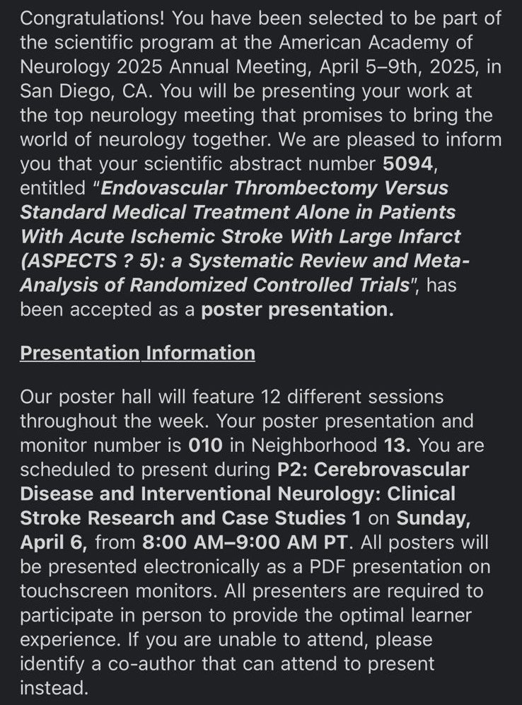 Excited for the upcoming #AANAM April 5-9! Grateful for all the ones involved in making this dream come true! Looking forward to present our posters and oral presentation, reunite friends and meet colleagues I admire so deeply. See you in San Diego! <a href="/AANmember/">American Academy of Neurology</a>