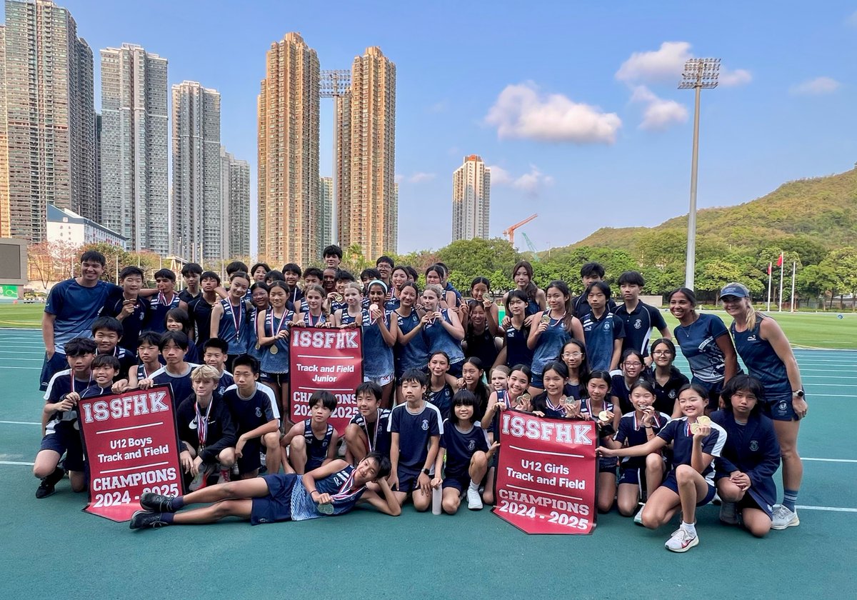 Harrow International School Hong Kong (@harrow_hk) on Twitter photo Incredible results at the ISSFHK Junior Athletics Championships!
U12 Boys: Champions
U12 Girls: Champions
U14 & U12 Boys & Girls Team: Overall Junior Champions!
Huge congratulations to all our athletes for their hard work, determination and team spirit. <a href="/HeadHarrowHK/">Ann Haydon</a> Incredible results at the ISSFHK Junior Athletics Championships!
U12 Boys: Champions
U12 Girls: Champions
U14 & U12 Boys & Girls Team: Overall Junior Champions!
Huge congratulations to all our athletes for their hard work, determination and team spirit. <a href="/HeadHarrowHK/">Ann Haydon</a>