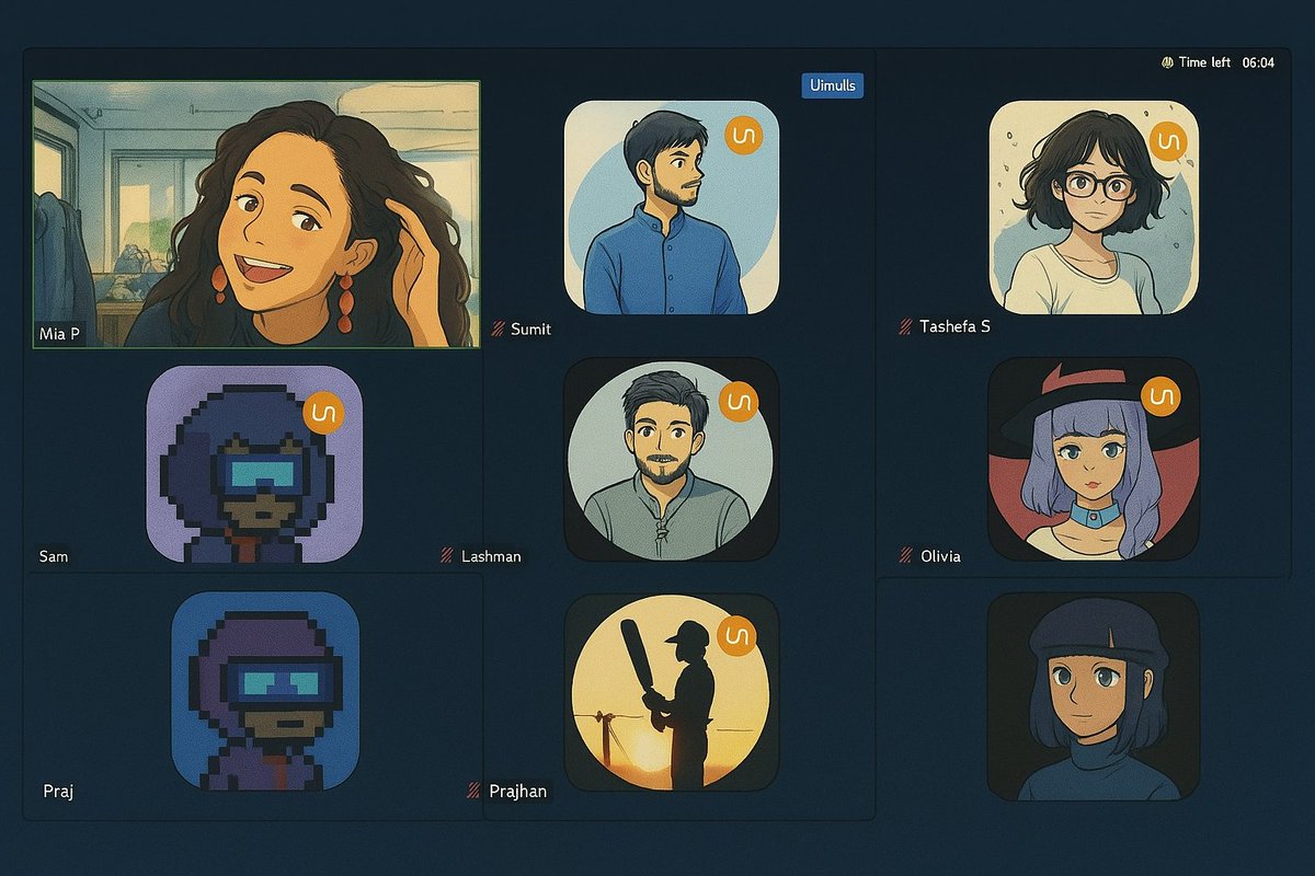 mia_unhashed's tweet image. not sure if the unhashed team did a brainstorming sesh or a ghibli side quest today but we are shipping (good)
