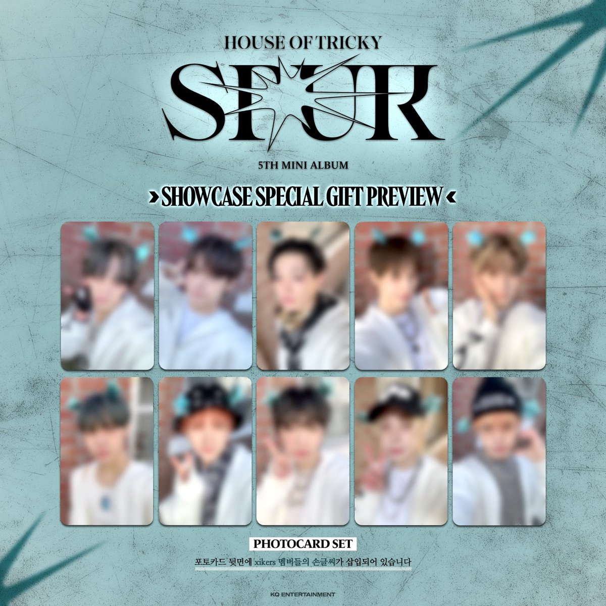 xikers サイコス ジンシク デビューショーケース トレカ ポストカード