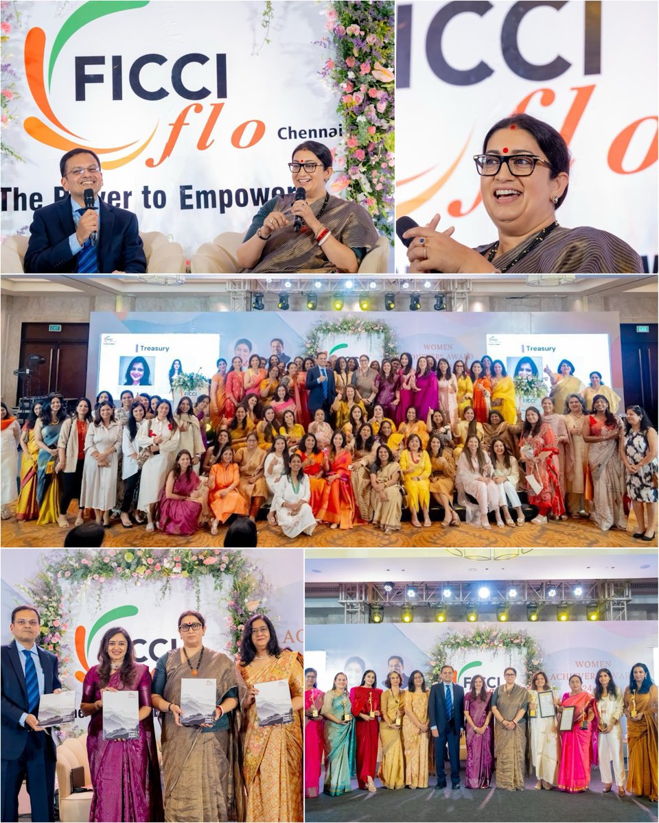 Delighted to attend the FICCI FLO Women's Achievers Awards in Chennai.

Congratulations to the exceptional women recognized for their impactful contributions across various fields. Kudos to the team for empowering and inspiring women leaders.